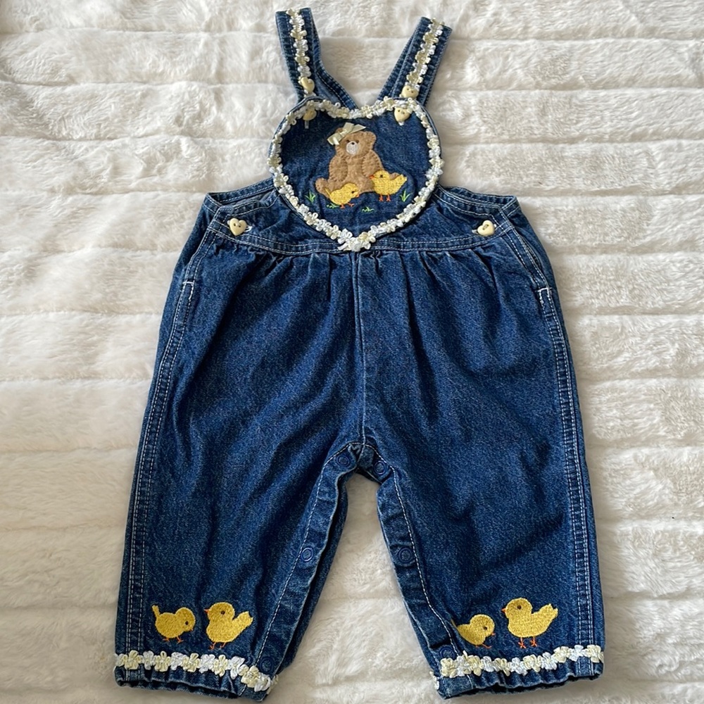 Vintage duck overalls